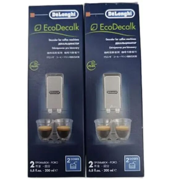 Delonghi Descaling liquid EcoDecalk, 200 ml DLSC202 (2 Pack) (1748) - Picture 1 of 4